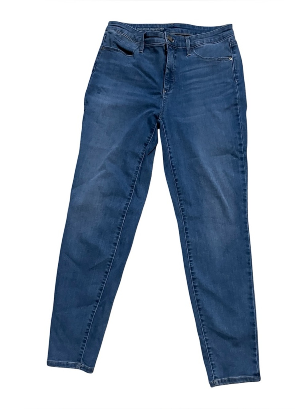 Talbots Jeans Sz 8 Flawless HiRise Jegging Ankle Stretch Skinny light/med wash